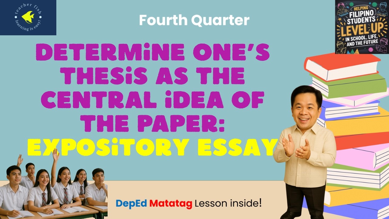 Grade 8 English 4th Quarter | Determine One's Thesis: Expository Essay (MATATAG Curriculum)