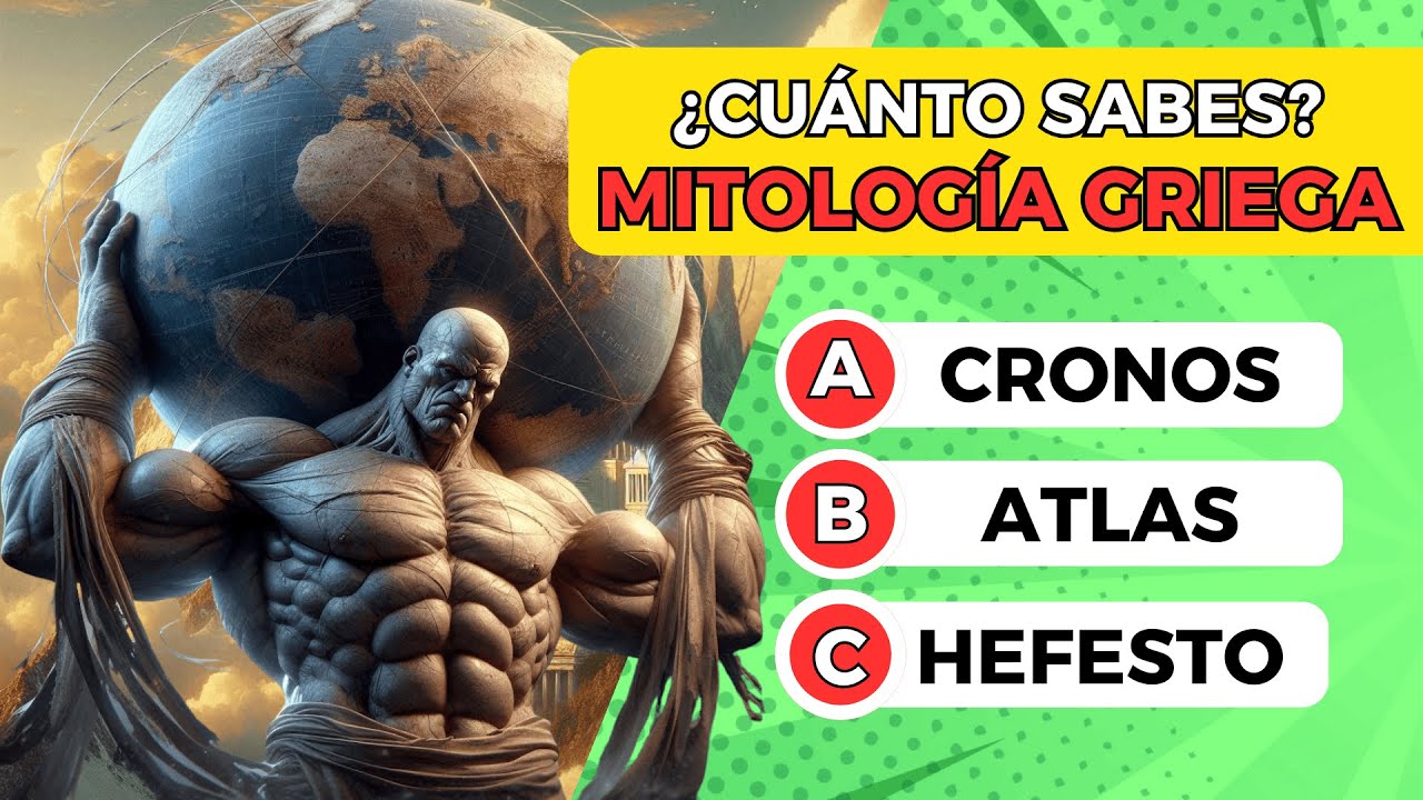 50+ Preguntas de MITOLOGÍA GRIEGA 🔱| CUÁNTO SABES DE MITOLOGÍA GRIEGA ⚡🏛️🤓