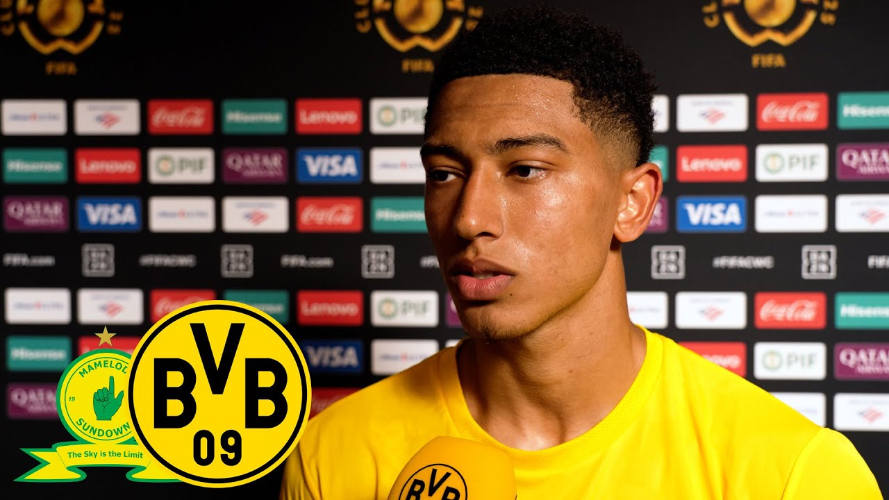 Bellingham, Nmecha & Beier interviewed after Mamelodi - BVB 3:4