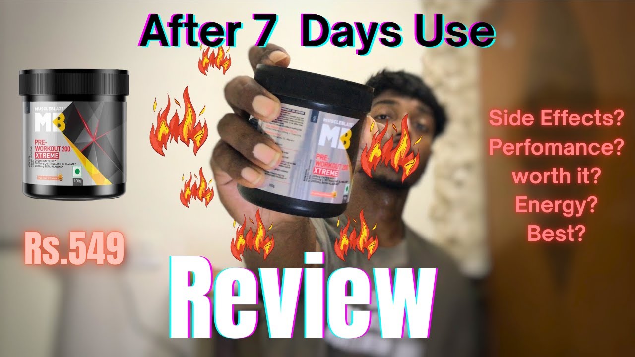 Best Preworkout under 500rs for gym and running.