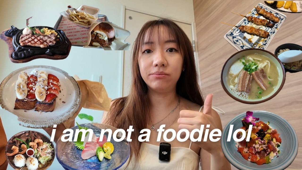 everything i ate in okinawa as a non-foodie