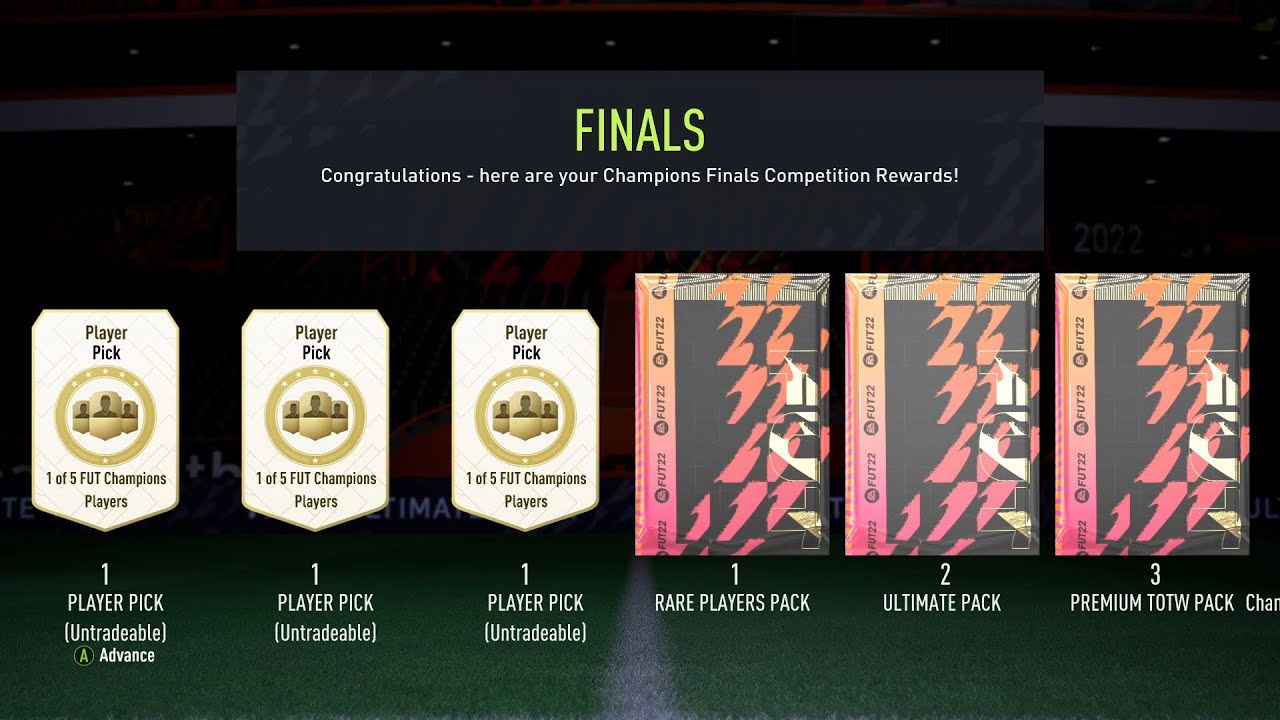 FIFA 22 RANK 1 REWARDS