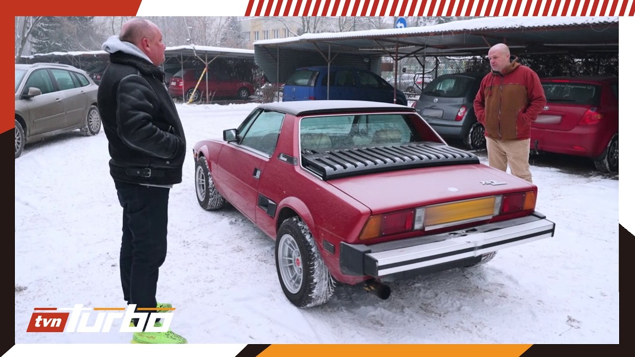 Przemek zdecydował się zbudować rzadkiego Fiata/Bertone X1/9! | Duda kontra Szafrański