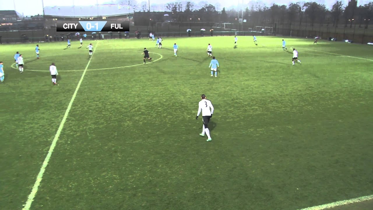 George Evans 35 yard goal: City EDS v Fulham U21s Highlights