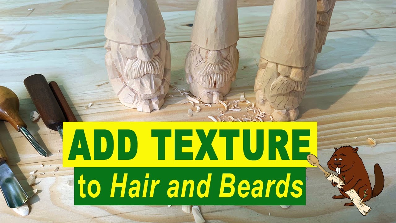 Carving Beard and Hair Texture