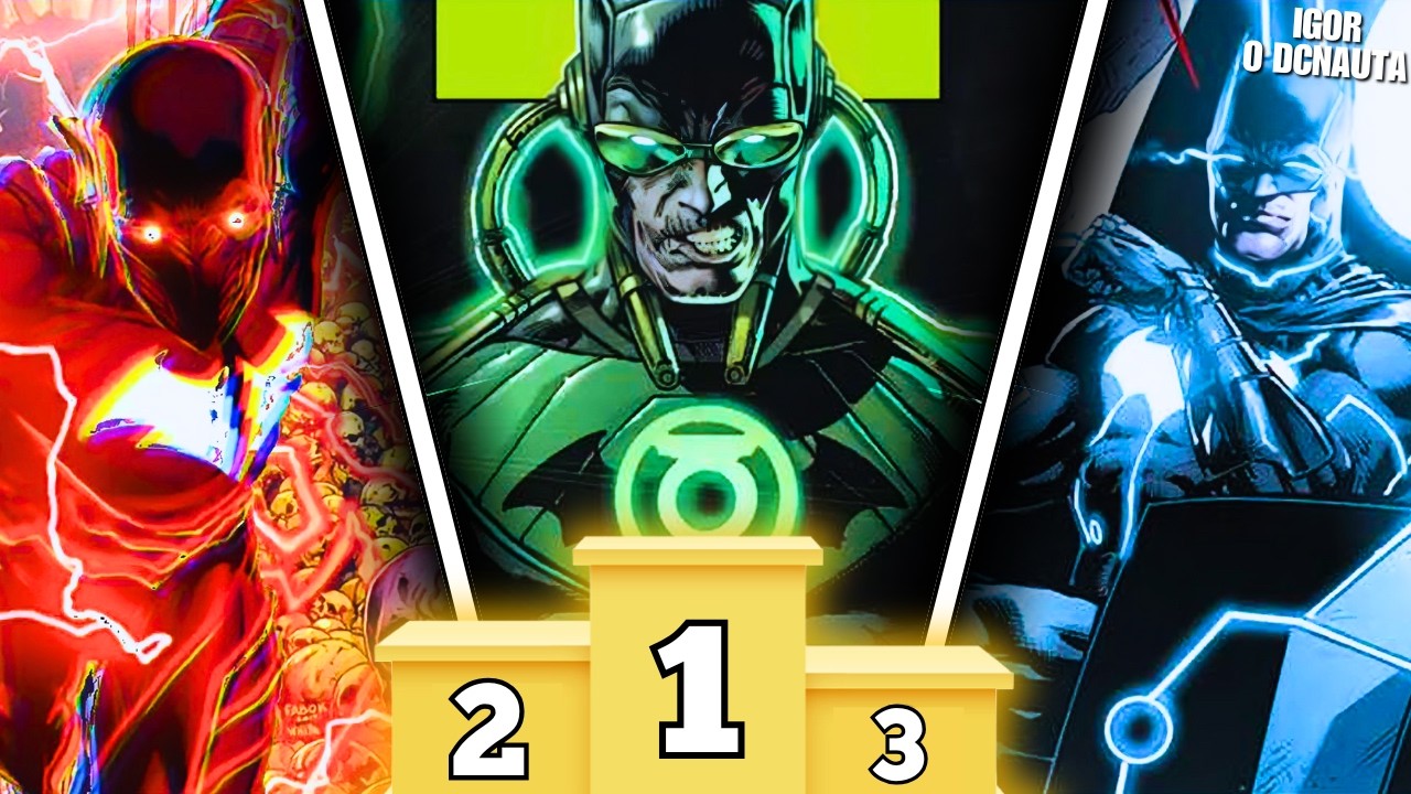 RANKING: 45 VERSÕES DO BATMAN POR NÍVEL DE PODER! Do MAIS FRACO ao MAIS FORTE!