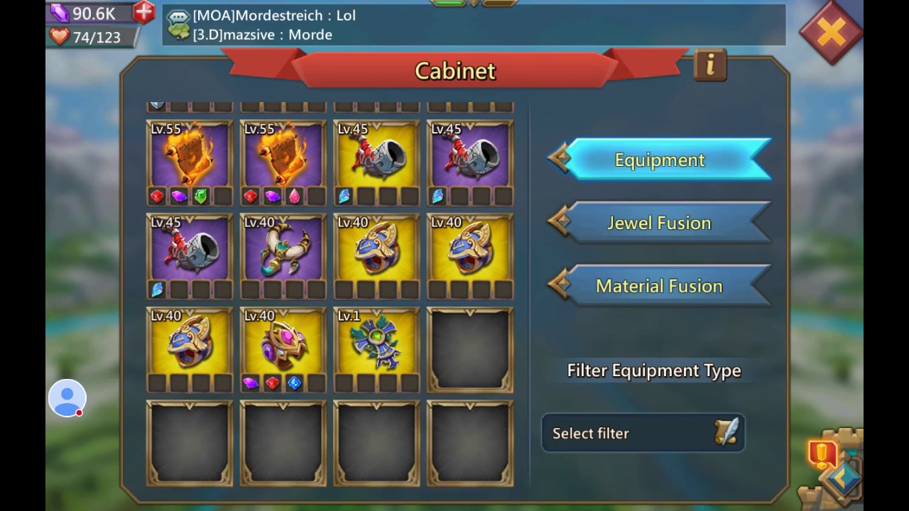 Lords Mobile! Gear you MUST build!