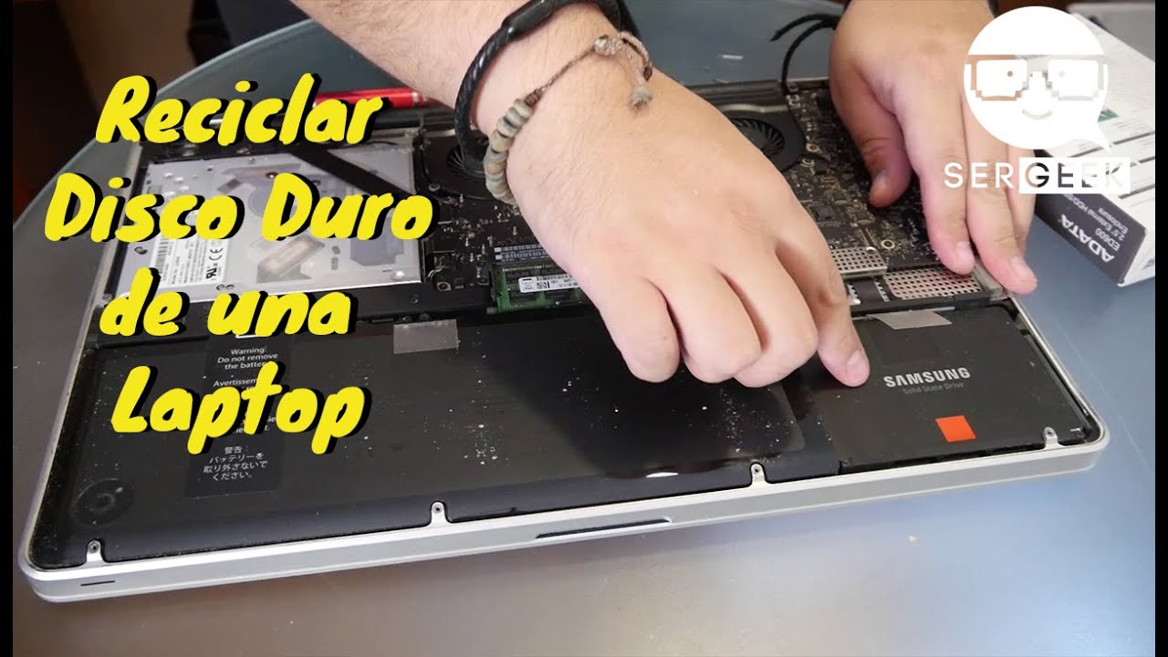 Reutiliza el disco duro de tu laptop vieja