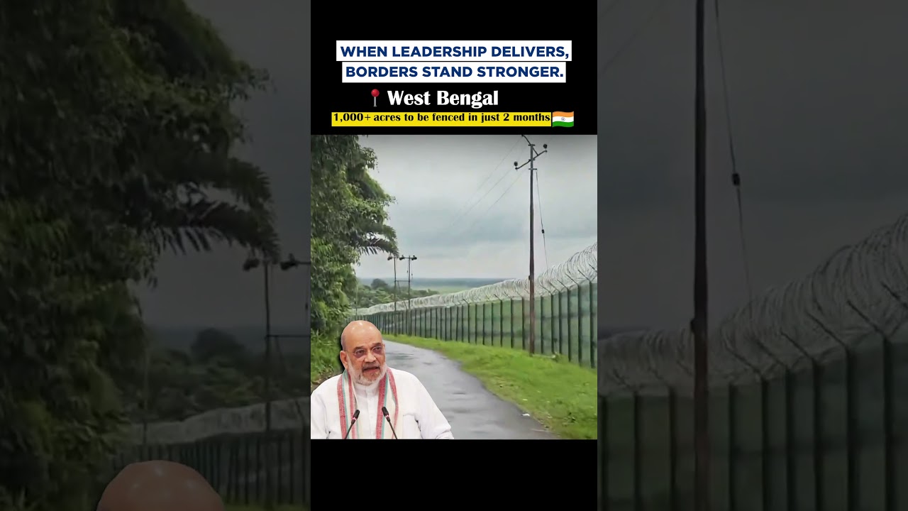 The Mission to Secure Bengal Has Begun | #BorderSecurity #bjp