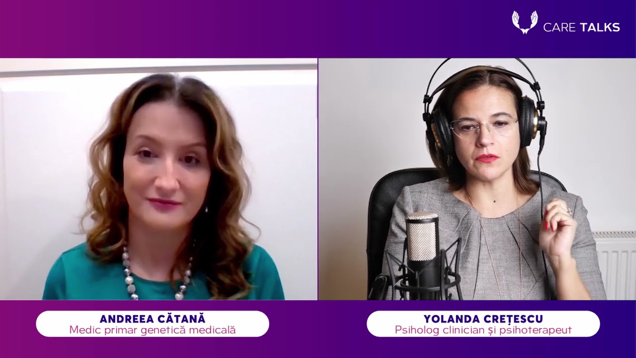 CARE talks | Ep. 3 - Genetica stresului si a depresiei, cu Dr. Andreea Catana