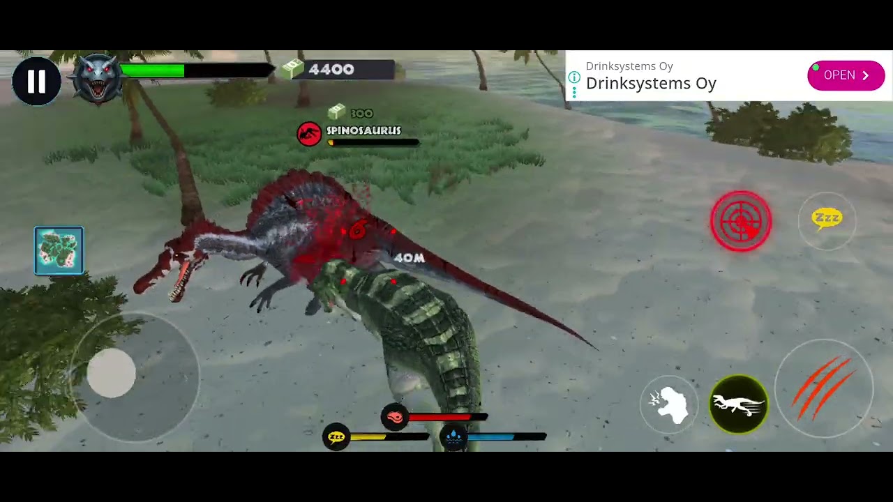 Buck vs Snock (Jurassic Clash)
