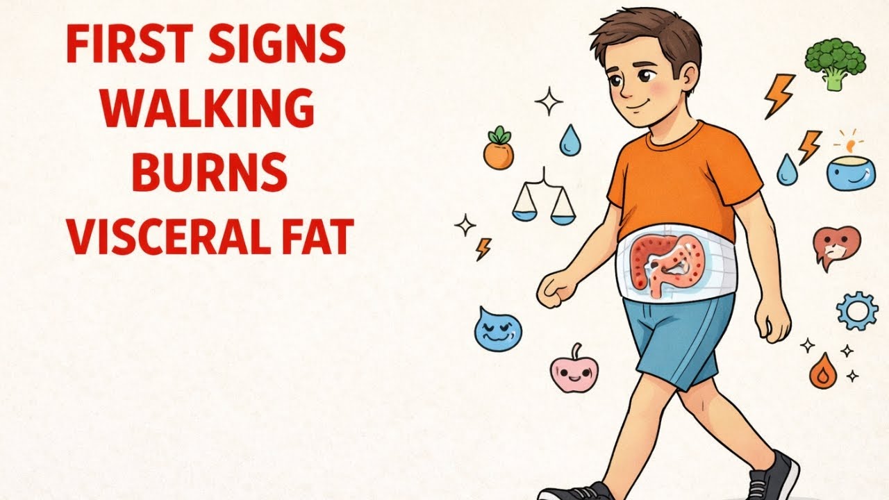 When Does Walking Start Burning Visceral Fat | Science Explained