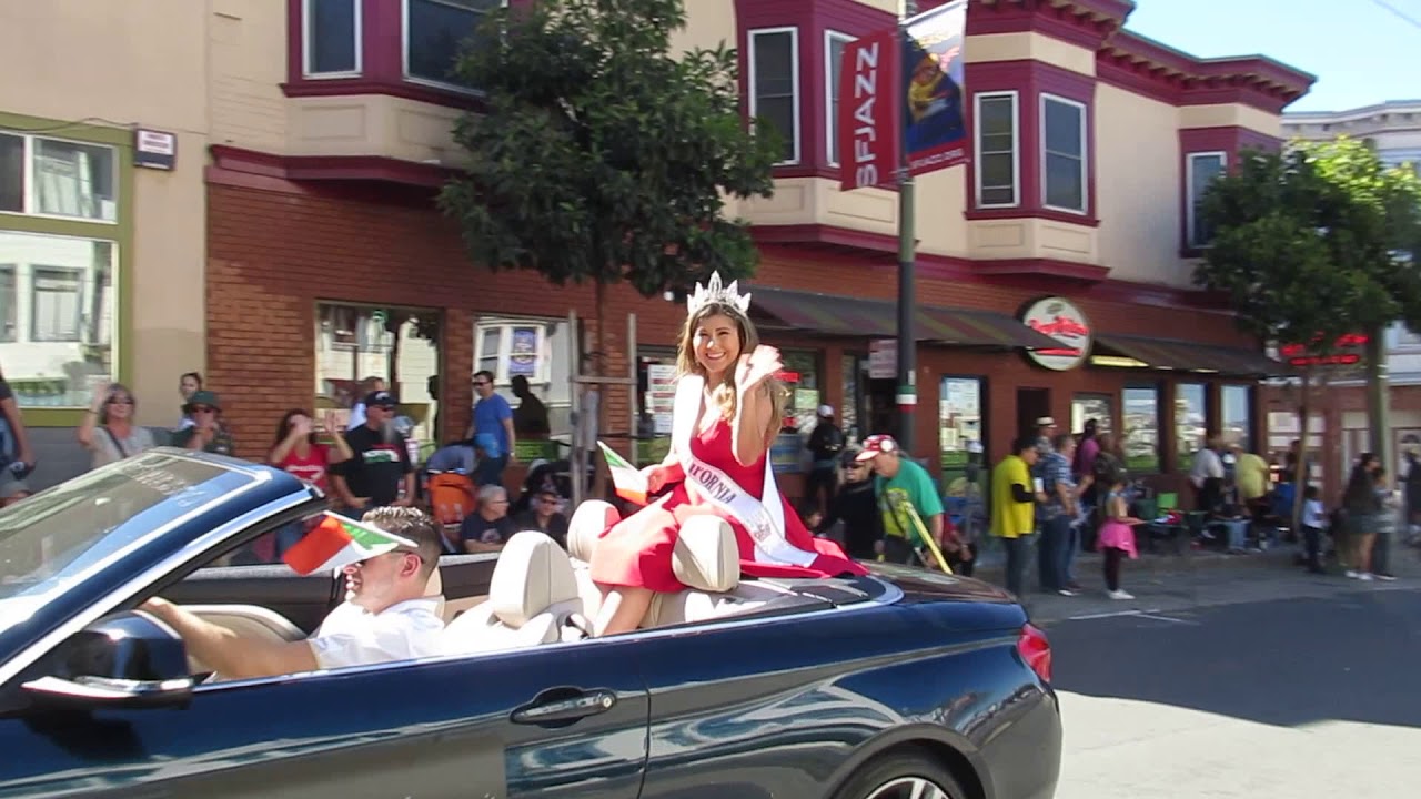 Samantha Bentley United States of America's Miss California 2019 @ Italian Heritage Parade 2018