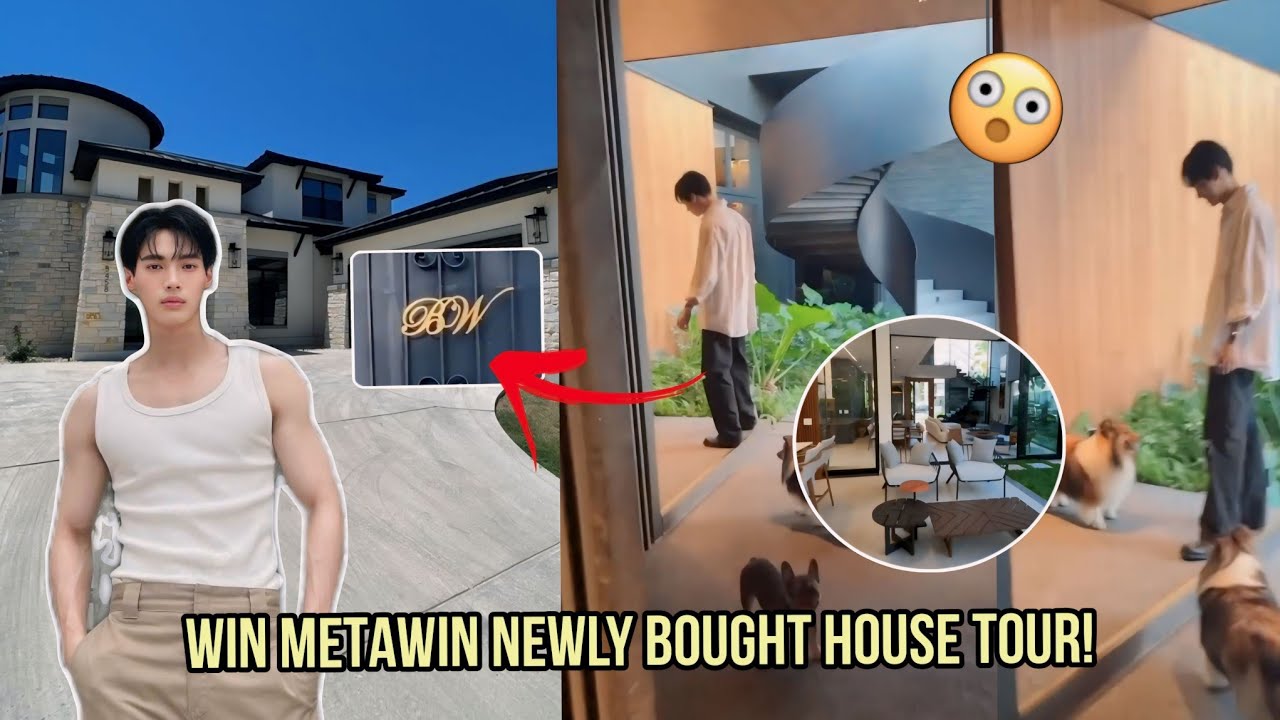 Win Metawin Newly Bought House Tour 2024 Dedicated To BrightWin Fans, SO BIG! 😍