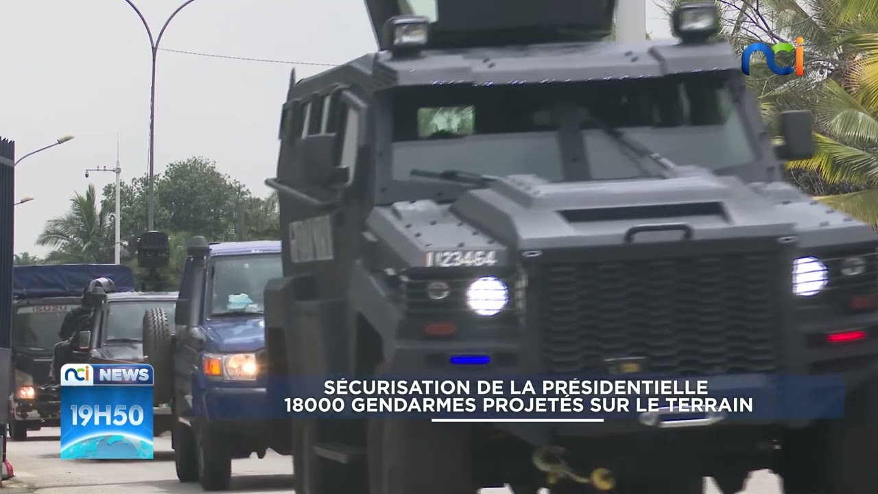 Sécurisation de l'élection présidentielle: le déploiement des gendarmes sur le terrain.