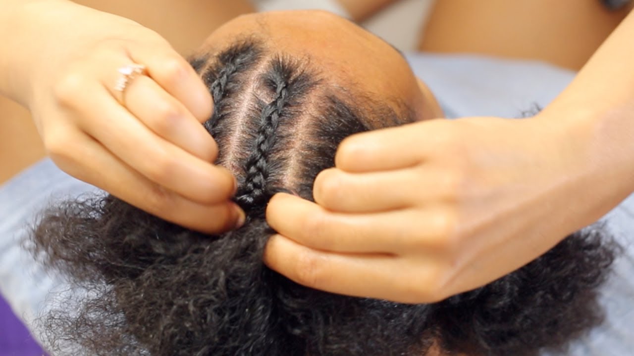 Watch And Learn How To Cornrow Your Own Hair For Beginners