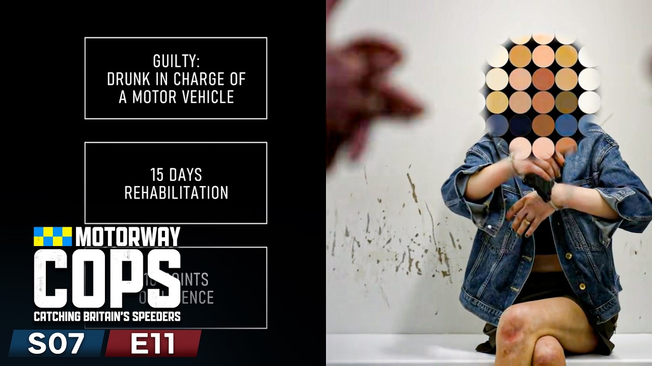 She Was Drinking WINE While Driving at 8AM | Motorway Cops Season 7 Episode 11