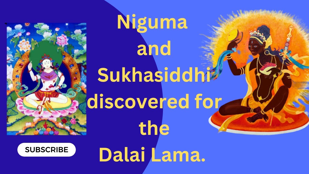 Niguma and Sukhasiddhi discovered for the Dalai Lama. #niguma #dakini  #sukhasiddhi