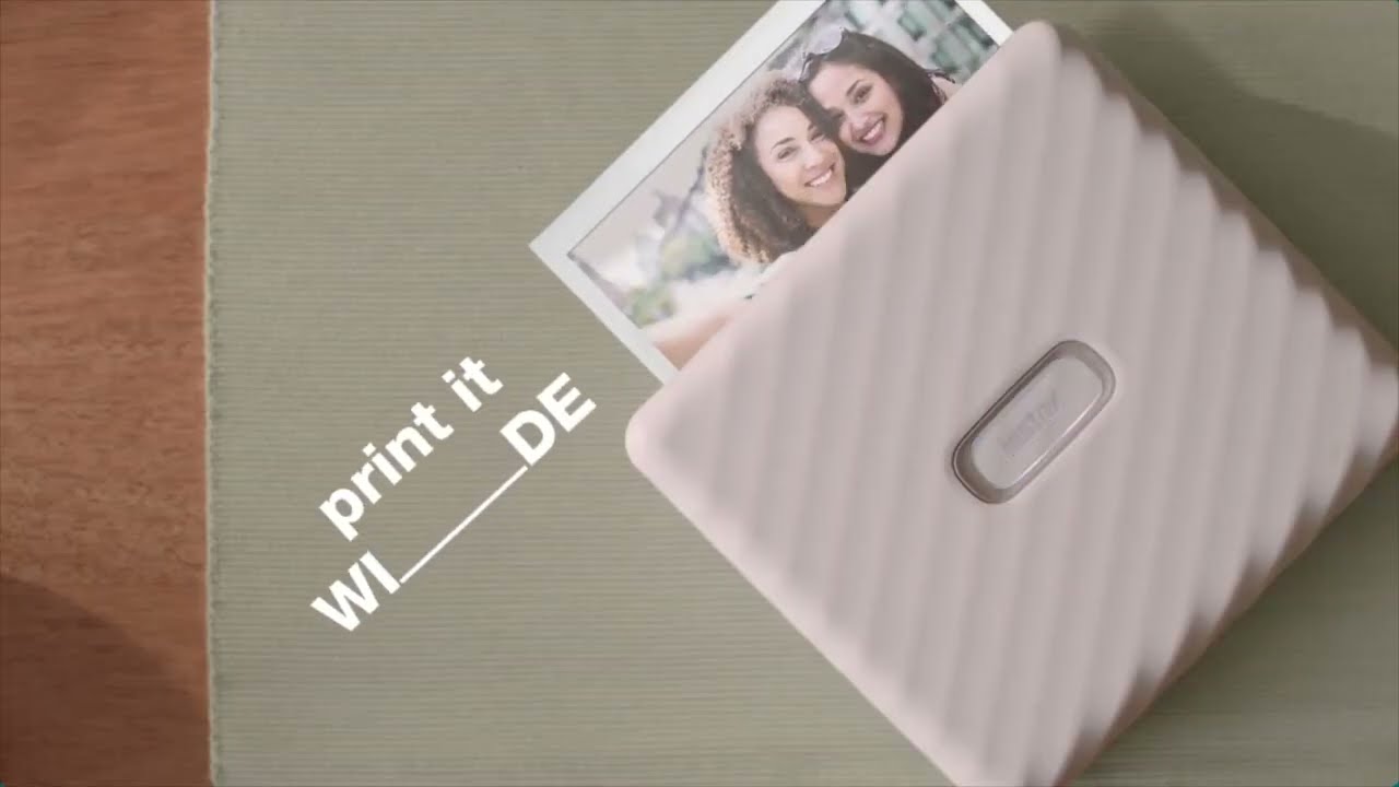 instax Link Wide Smartphone Printer | Tutorial Video