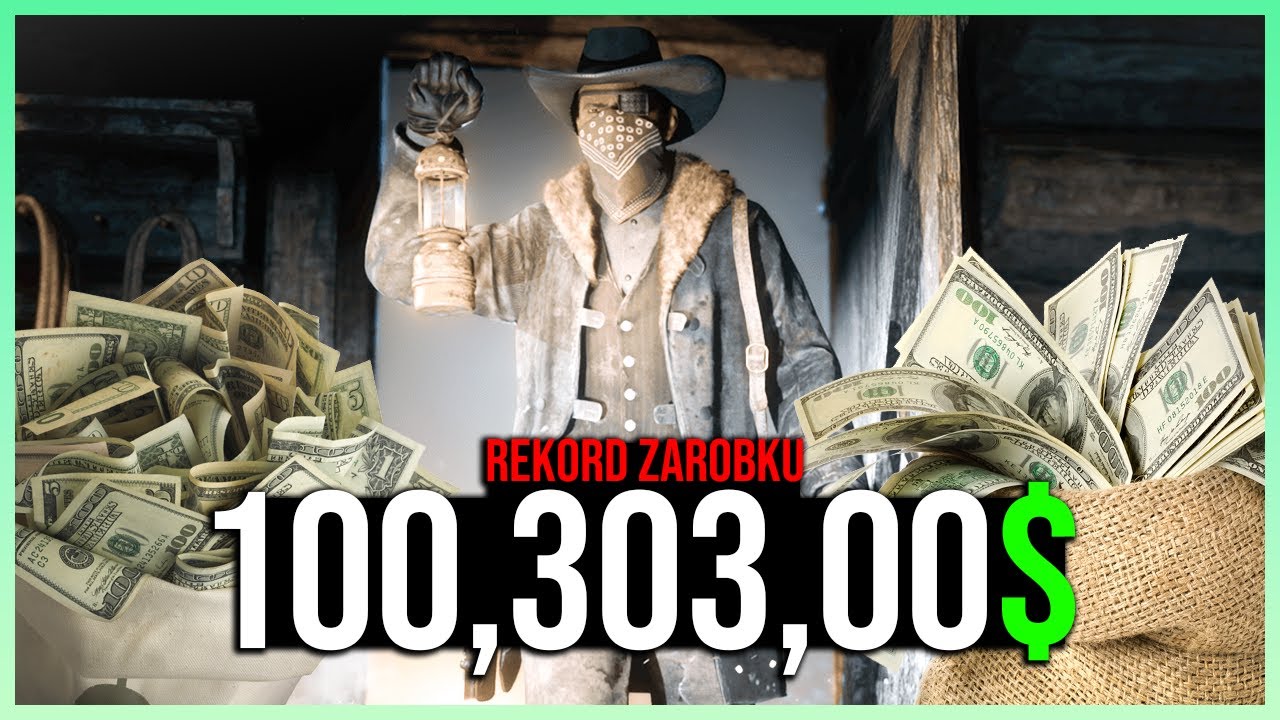 REKORD ZAROBKU! 100,000$ z JEDNEJ SPRZEDAŻY | RED DEAD ONLINE na 100%