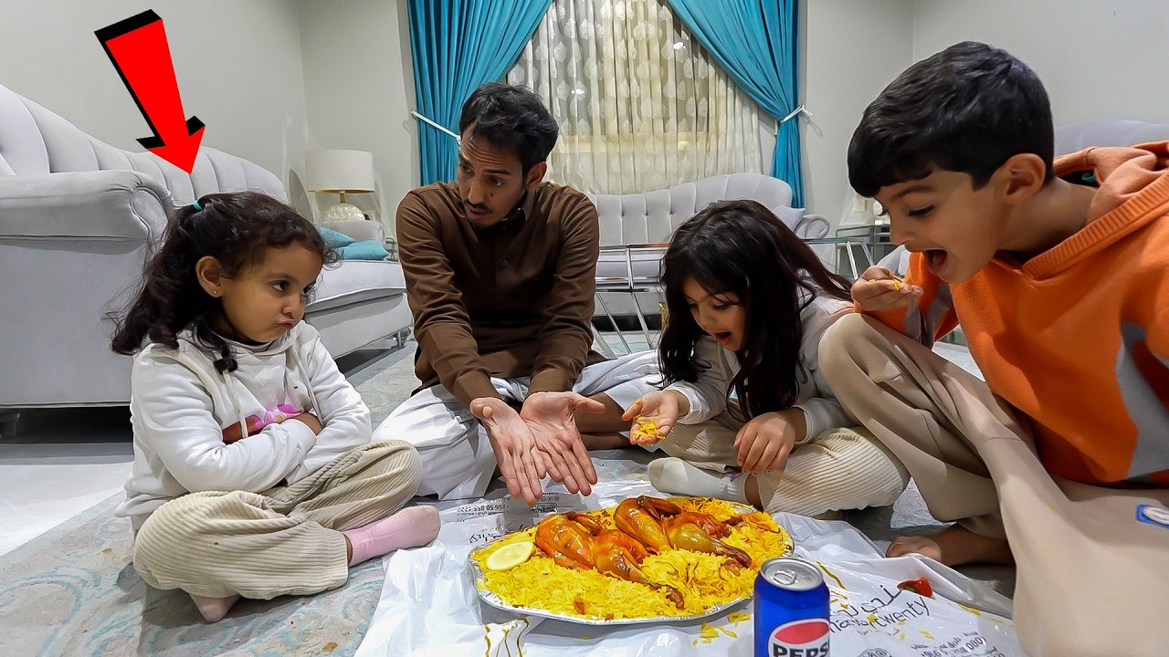 لولو زعلانه على اخوانها ماتبي تاكل!!!