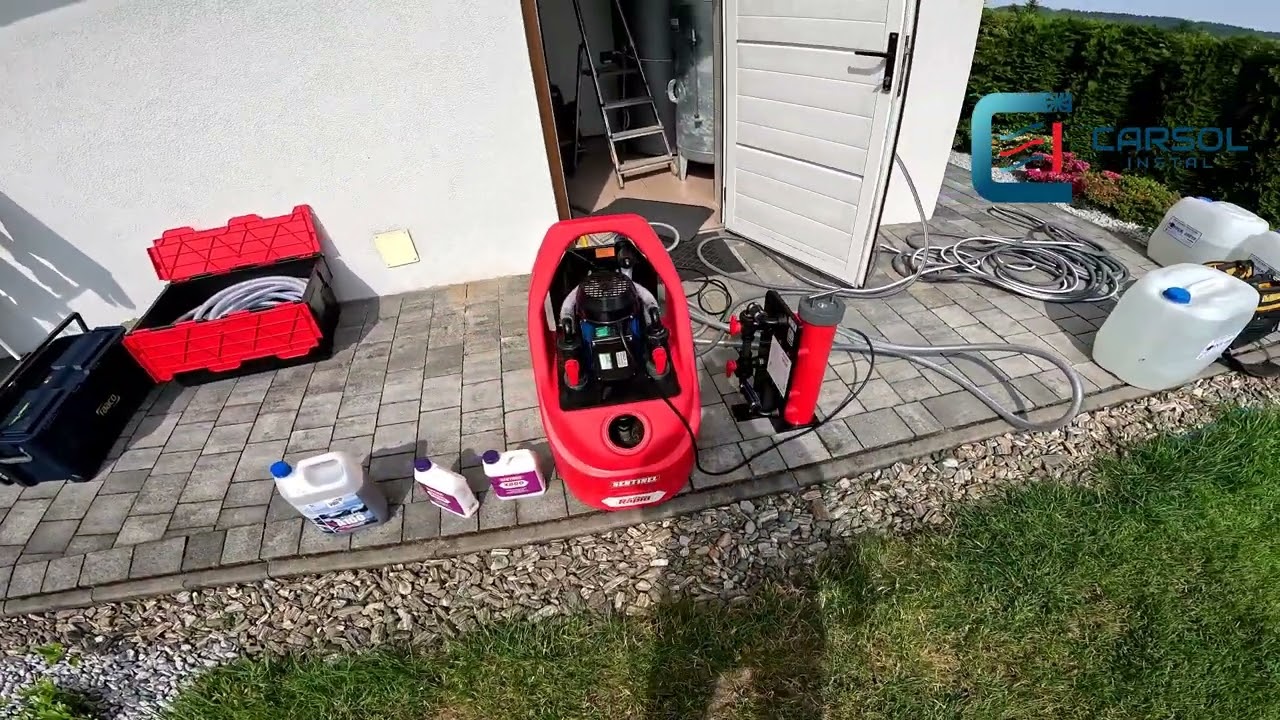 Czyszczenie chemiczne instalacji C.O.