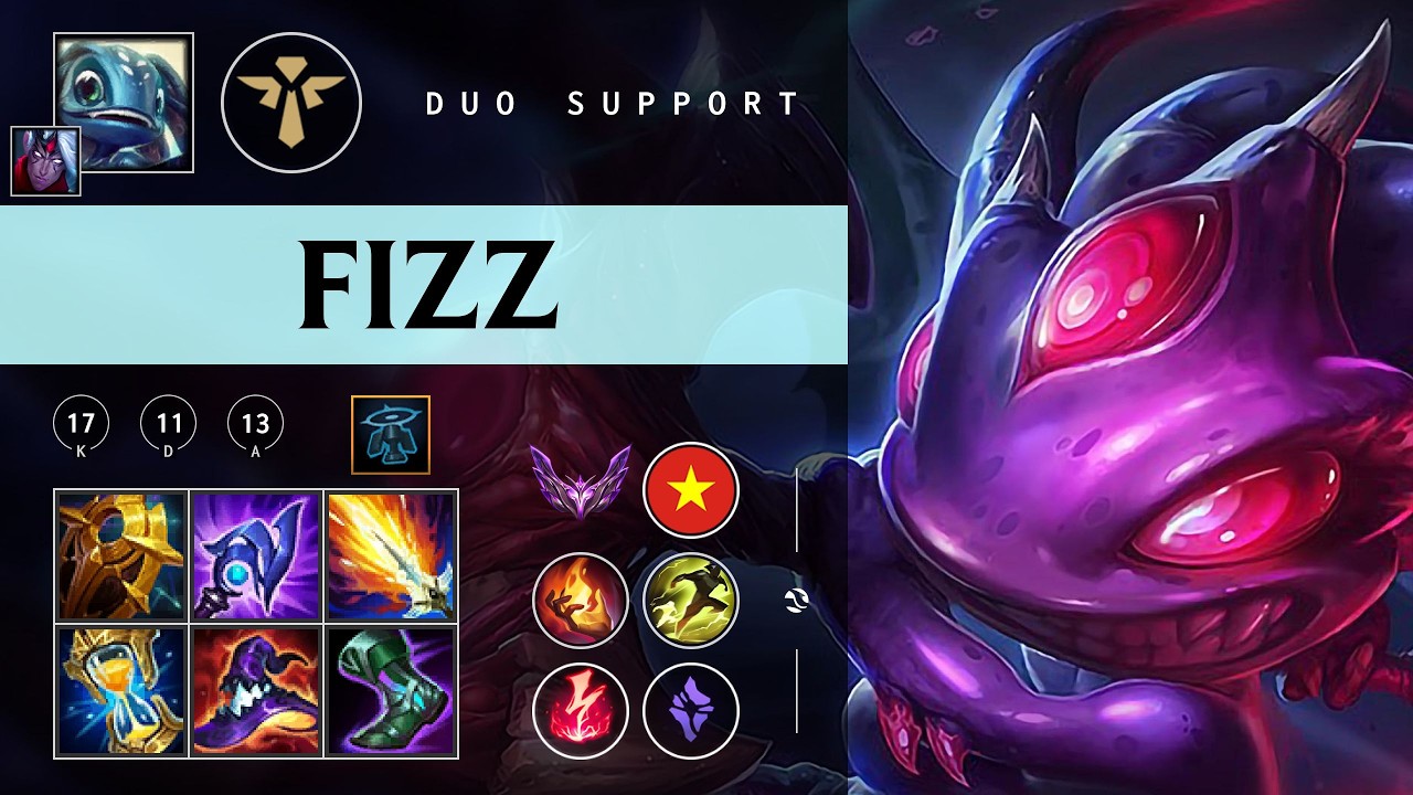 Fizz Support vs Twitch - VN Master Patch 26.04