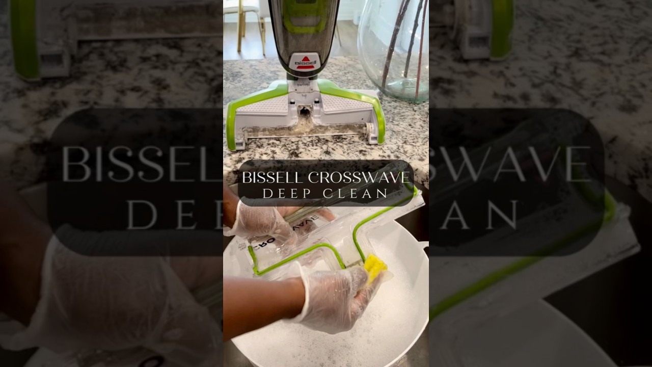 Обновите свои полы с помощью BISSELL CrossWave, выполнив глубокую очистку вашей машины.🧽🫧 #глубок...