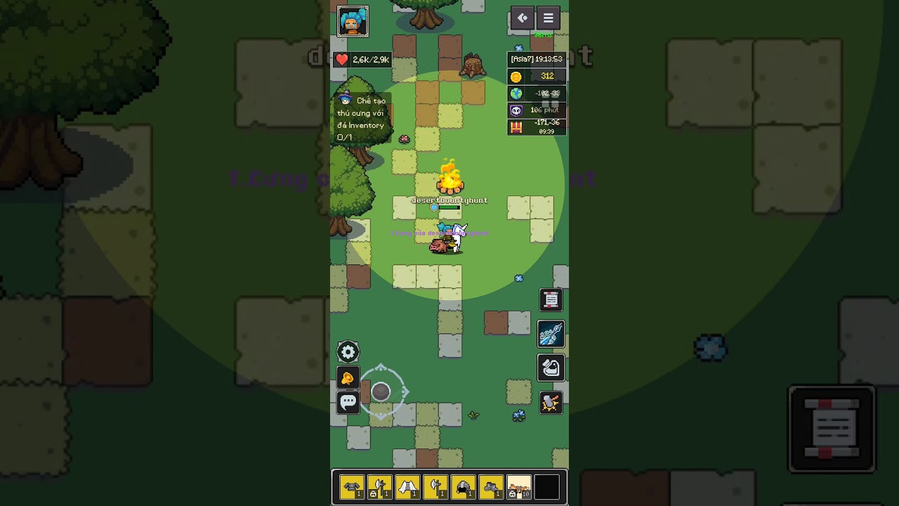 húp vội amu amu amu hadidi #Treasure Hunter Pixel Survival