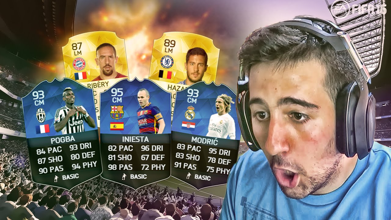 FIFA 16 - TOTY PACK OPENING !! A Por Las Cartas Del Año !! - ElChurches