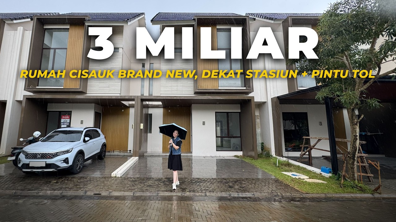 Rp 3M | Rumah Citra Garden Serpong Brand New Dekat Stasiun + Tol