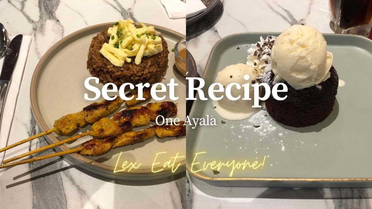 HONEST REVIEW: Secret Recipe, One Ayala