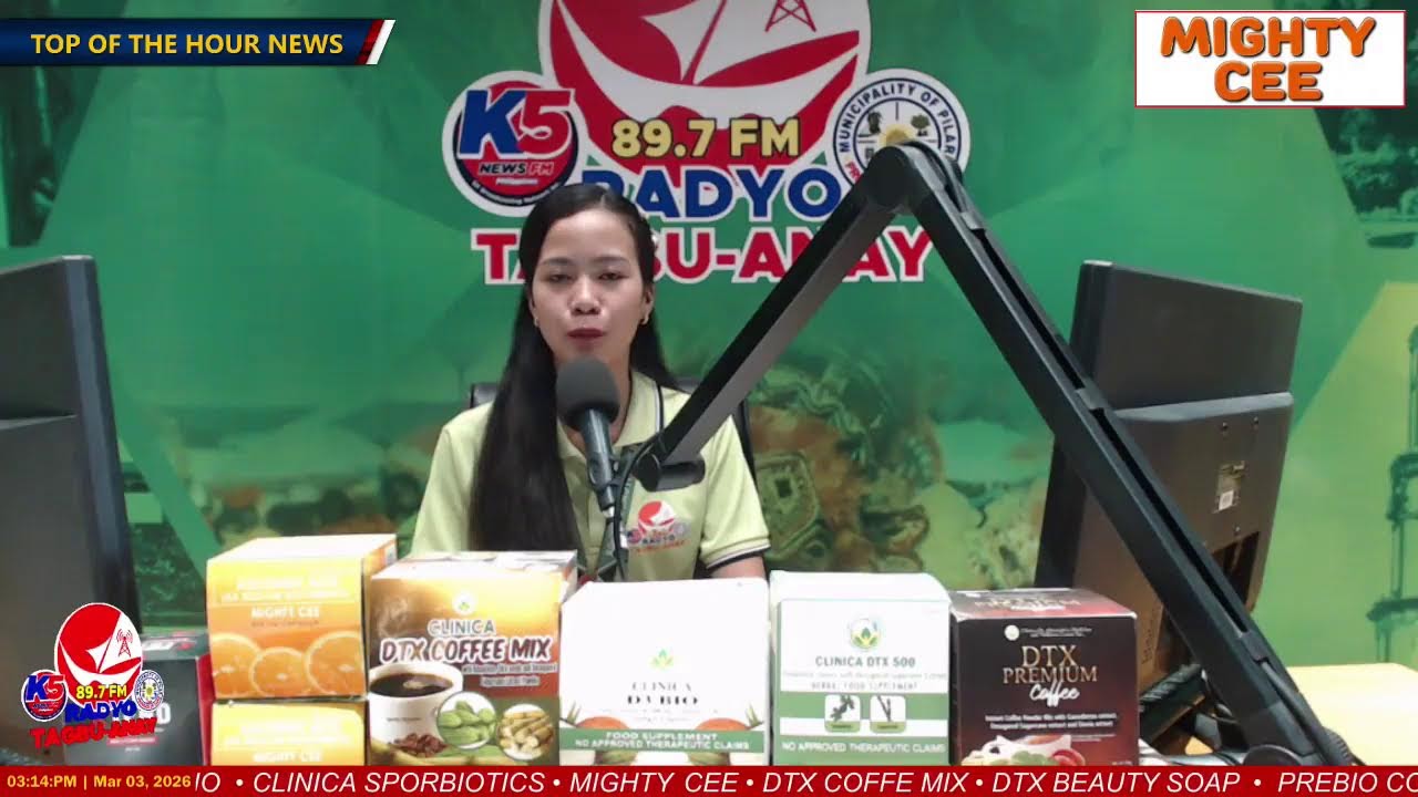 TOP OF THE HOUR NEWS with Gae Aligaen | March 3, 2026
