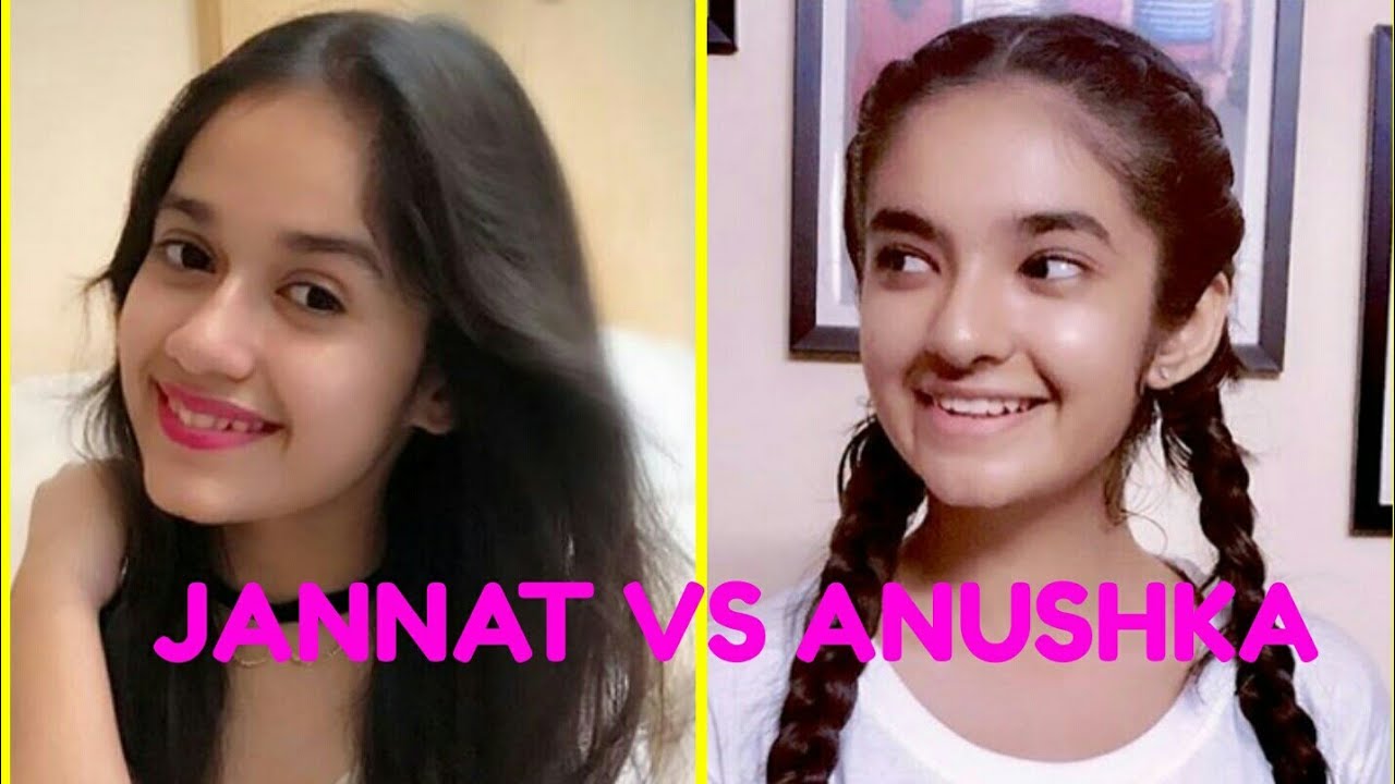 JANNAT ZUBAIR VS ANUSHKA SEN |MUSICALLY