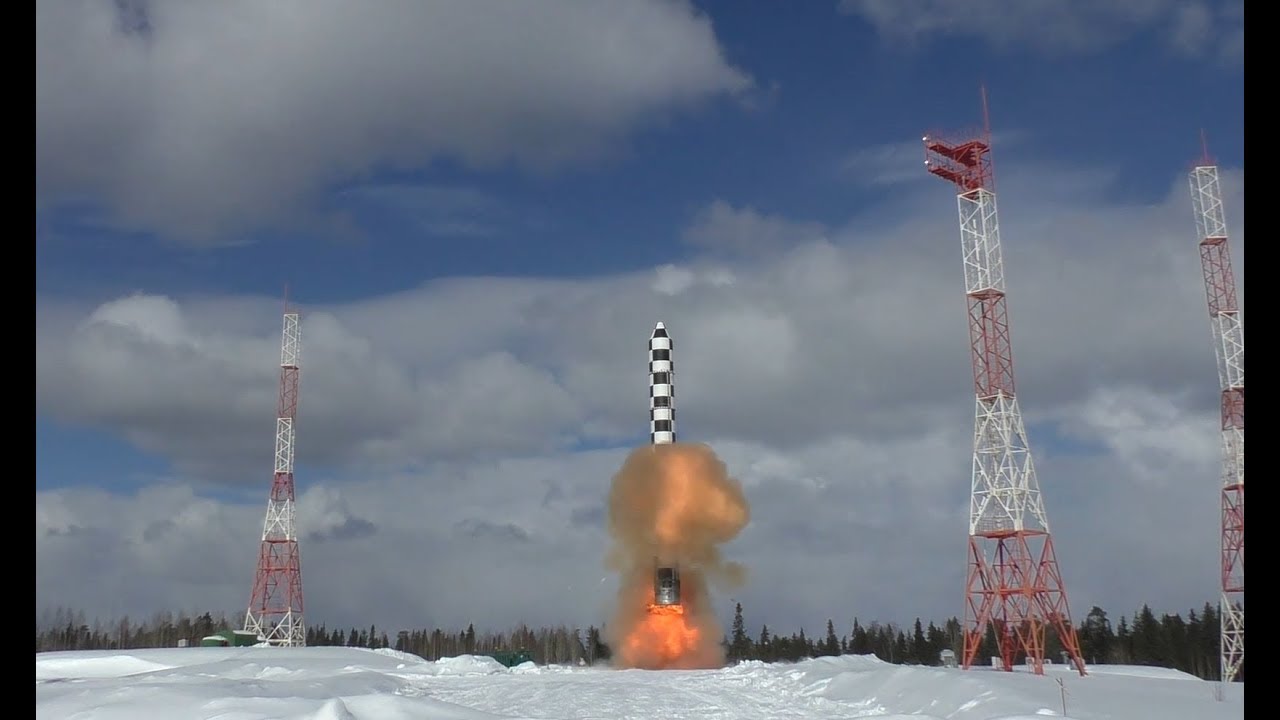 Испытания МБР тяжёлого класса &laquo;Сармат&raquo; на космодроме &laquo;Плесецк&raquo;