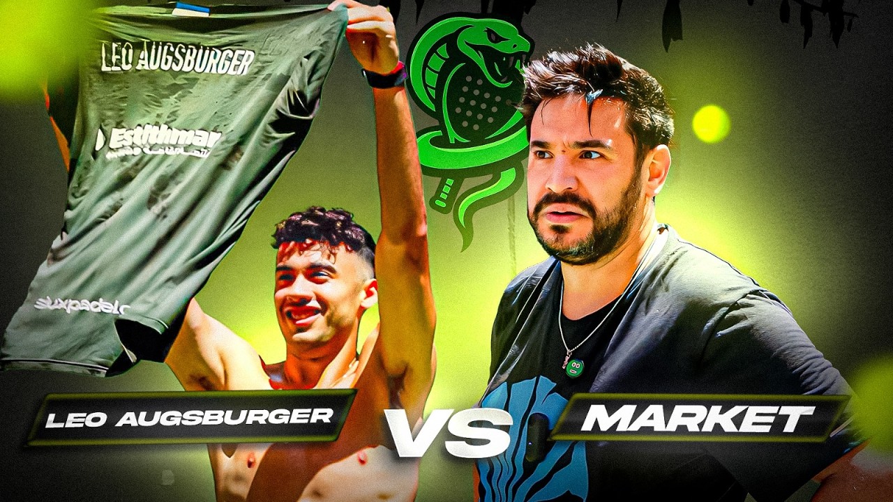 La Víbora de Market vs Leandro Augsburger  - Jugador profesional de Premier Padel