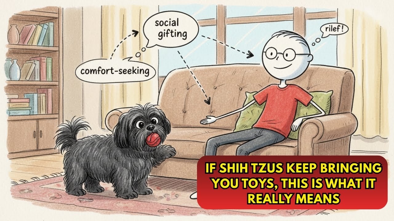 If Shih Tzus KEEP Bringing You Toys, This Is What It Really Means