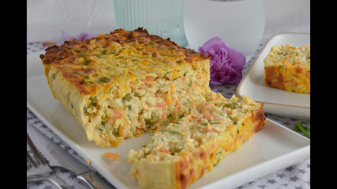 Pastel de verduras muy fácil