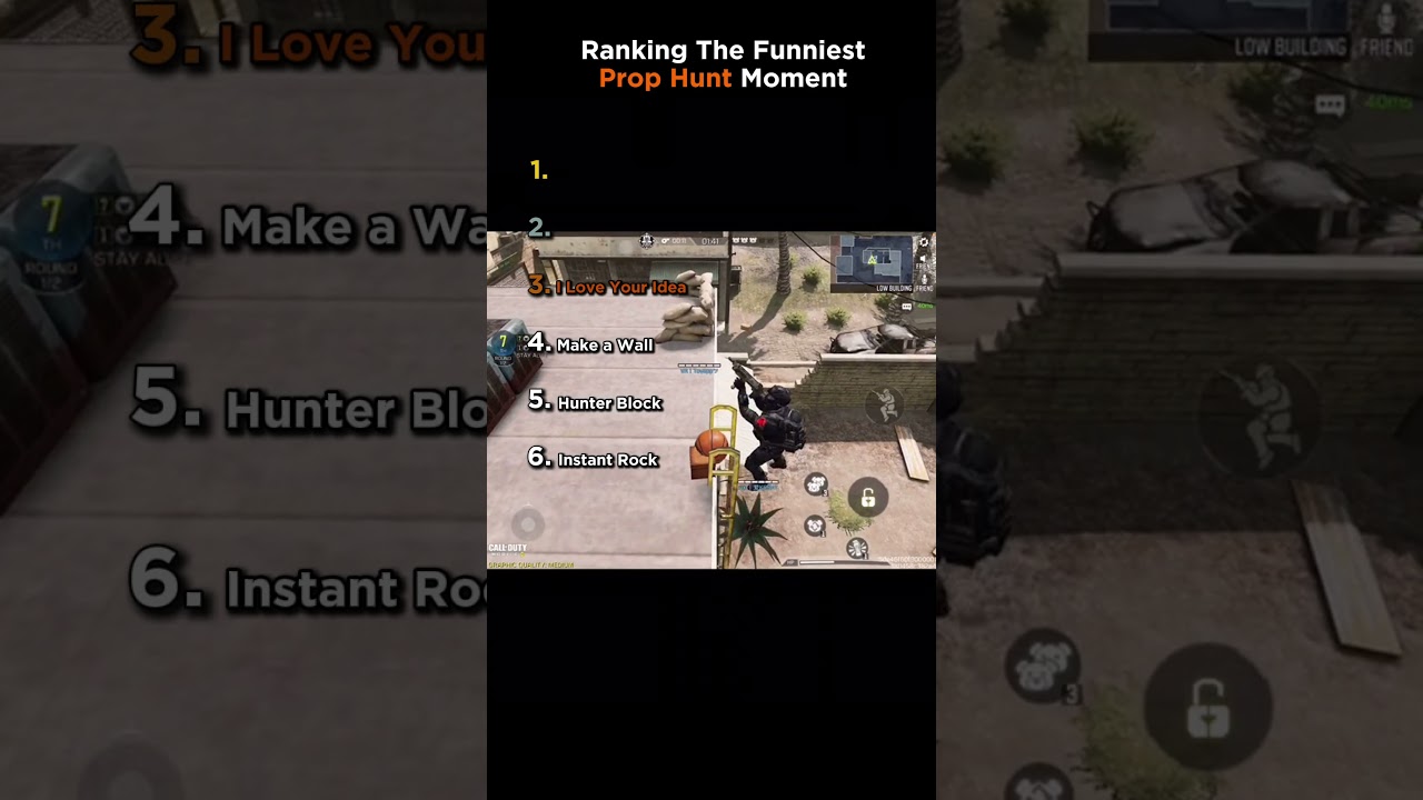 Ranking The Funniest Prop Hunt Moment
