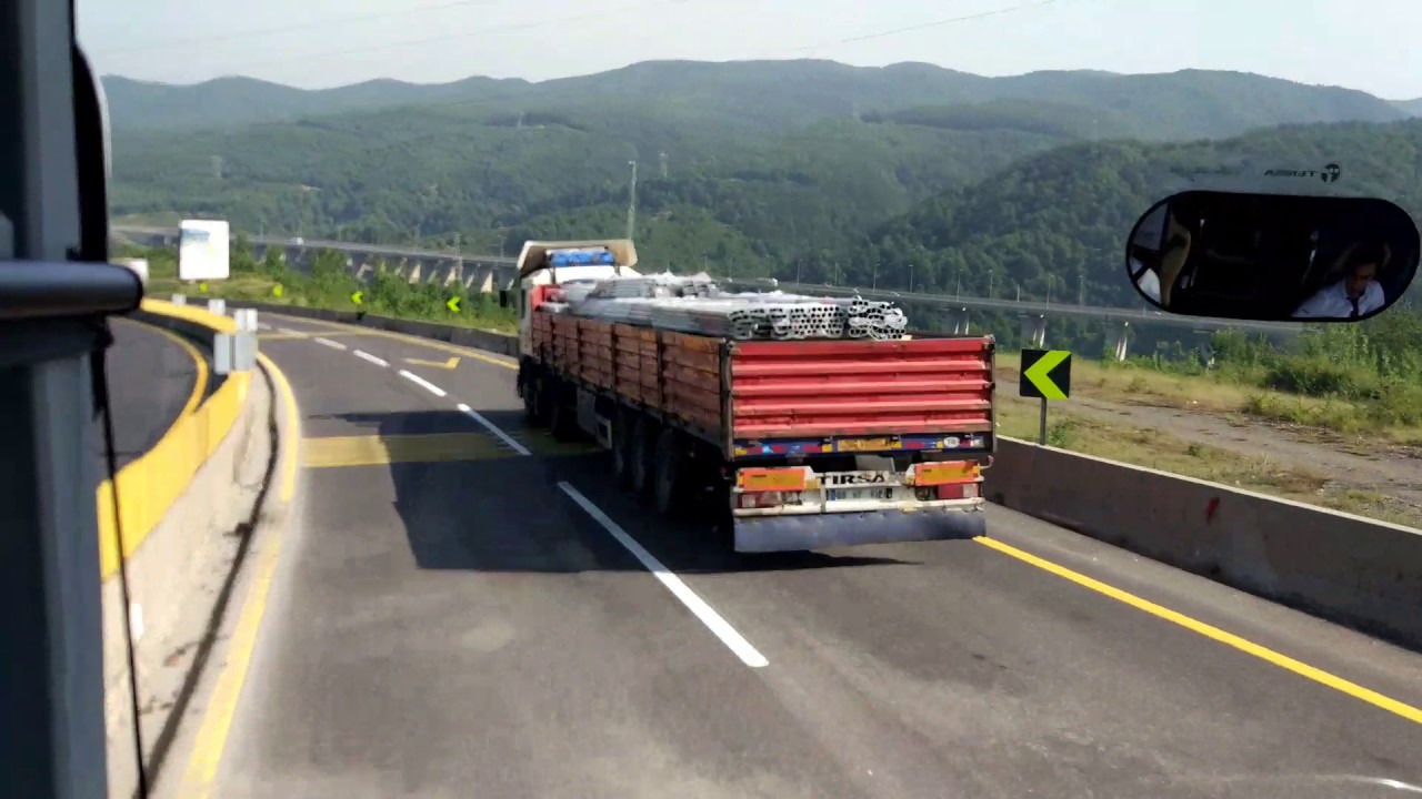 Bolu dağı otobüs yolculuğu | temsa maraton | full HD 1080p