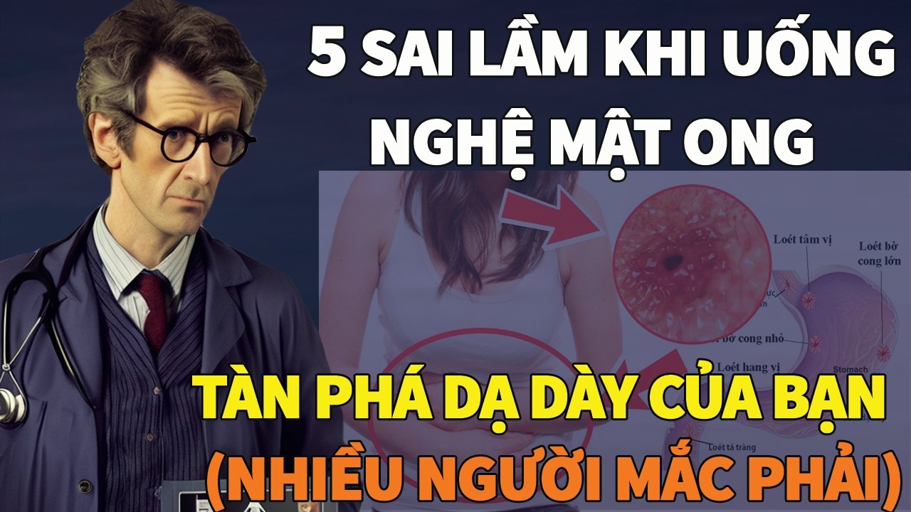5 Cách Uống Nghệ Mật Ong Chữa Bệnh Dạ Dày Phản Tác Dụng 90% Người Uống Mắc Phải