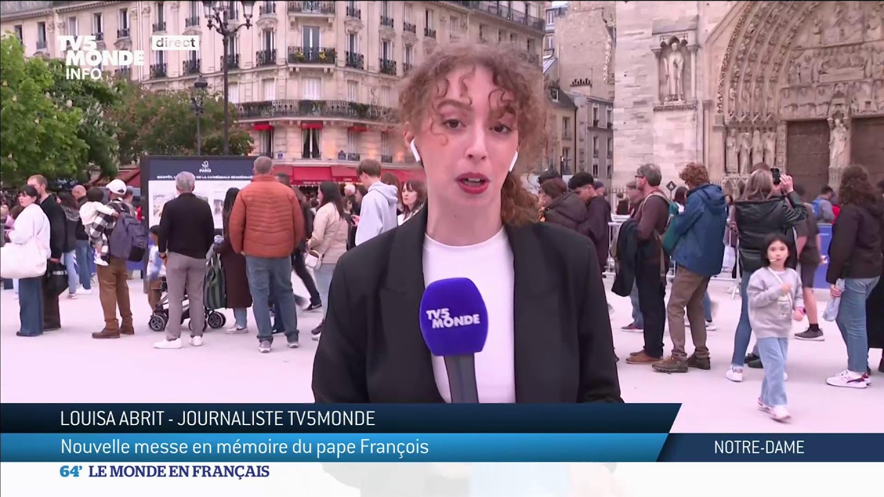 Le 64' - L'actualité du mardi 22 avril 2025 dans le monde - TV5MONDE