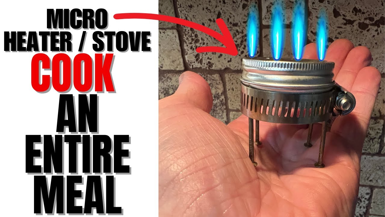 How To Make A Micro Heater/ Stove For Less Than A $1