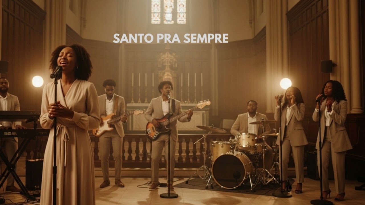 Santo pra sempre🎤🎶Soul Groove 🎶🎸#blackgospel#worship#louvor#soulmusic#gospelgroove#musicagospel