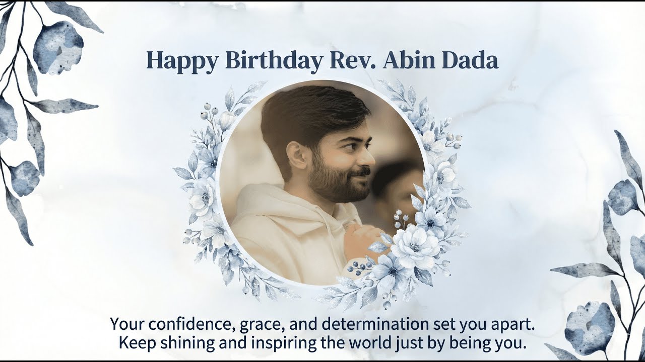 Happy Birth Day Abin Dada | Satsang Ashram Deoghar | 5th January 2025 | 26th Birthday