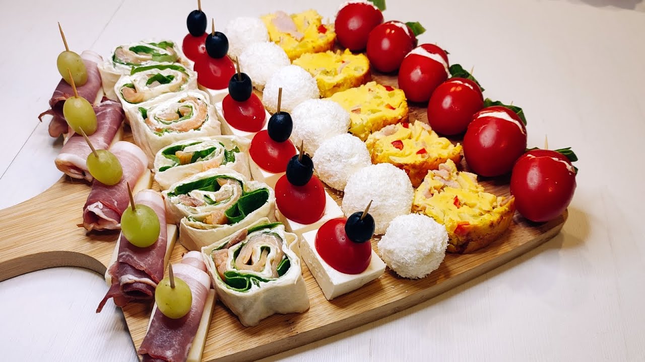 APERITIVE pentru mese FESTIVE și SĂRBĂTORI (6 variante)🐰🍱