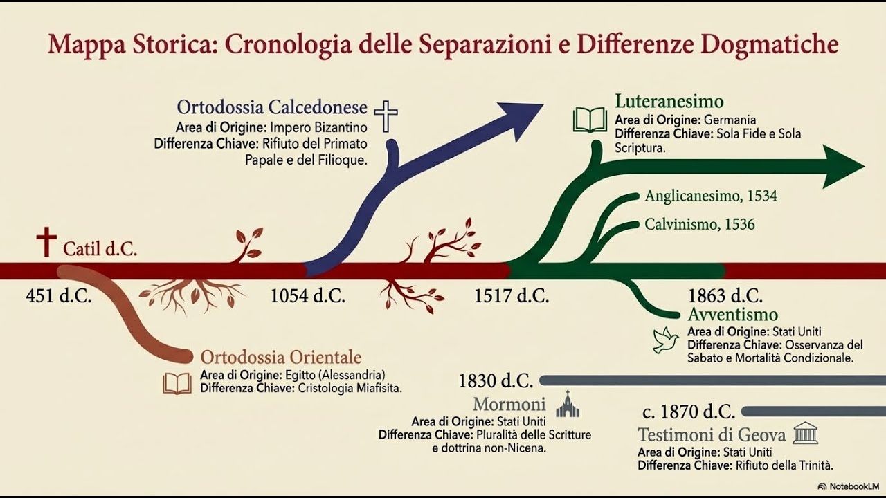I Rami del Cristianesimo - I testimoni di Geova e i Mormoni sono cristiani?
