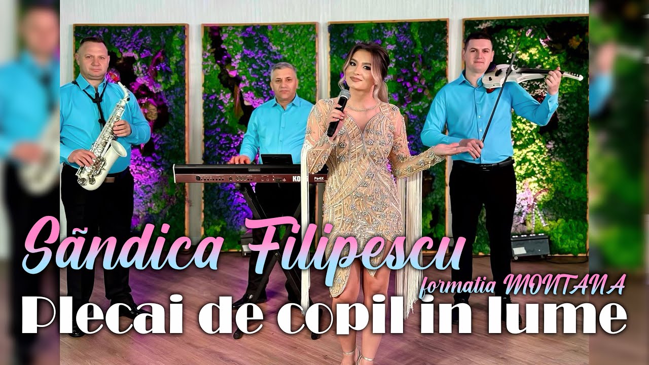 @SandicaFilipescu & Formatia Montana - Plecai de copil in lume | Live 2024 | Cover