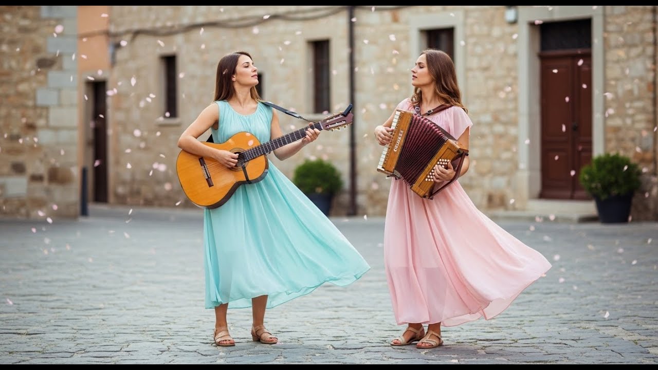 Caminos De Luz: Guitarra Española Y Acordeón En Sonidos De Paz | Música Instrumental Relajante