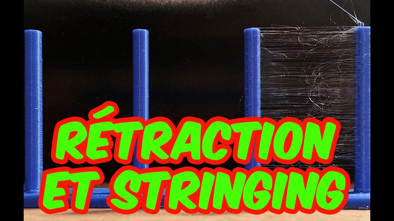 Tuto rétraction (problème de stringing, cheveux d'ange)